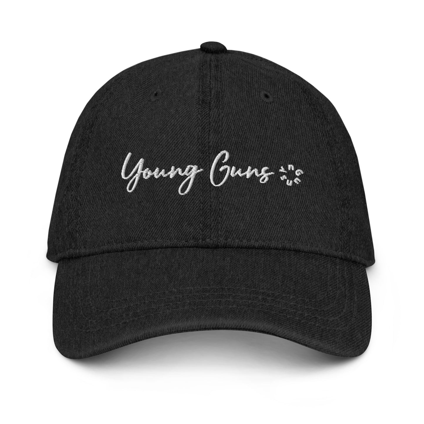 YnGuns™ Embroidered "Young Guns" Denim Hat