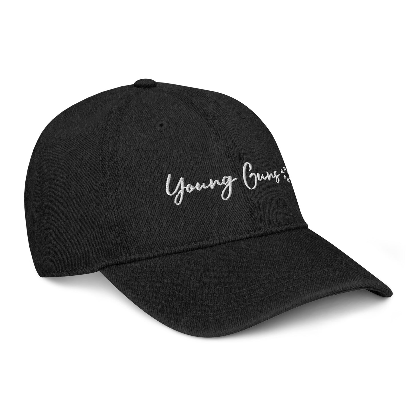 YnGuns™ Embroidered "Young Guns" Denim Hat