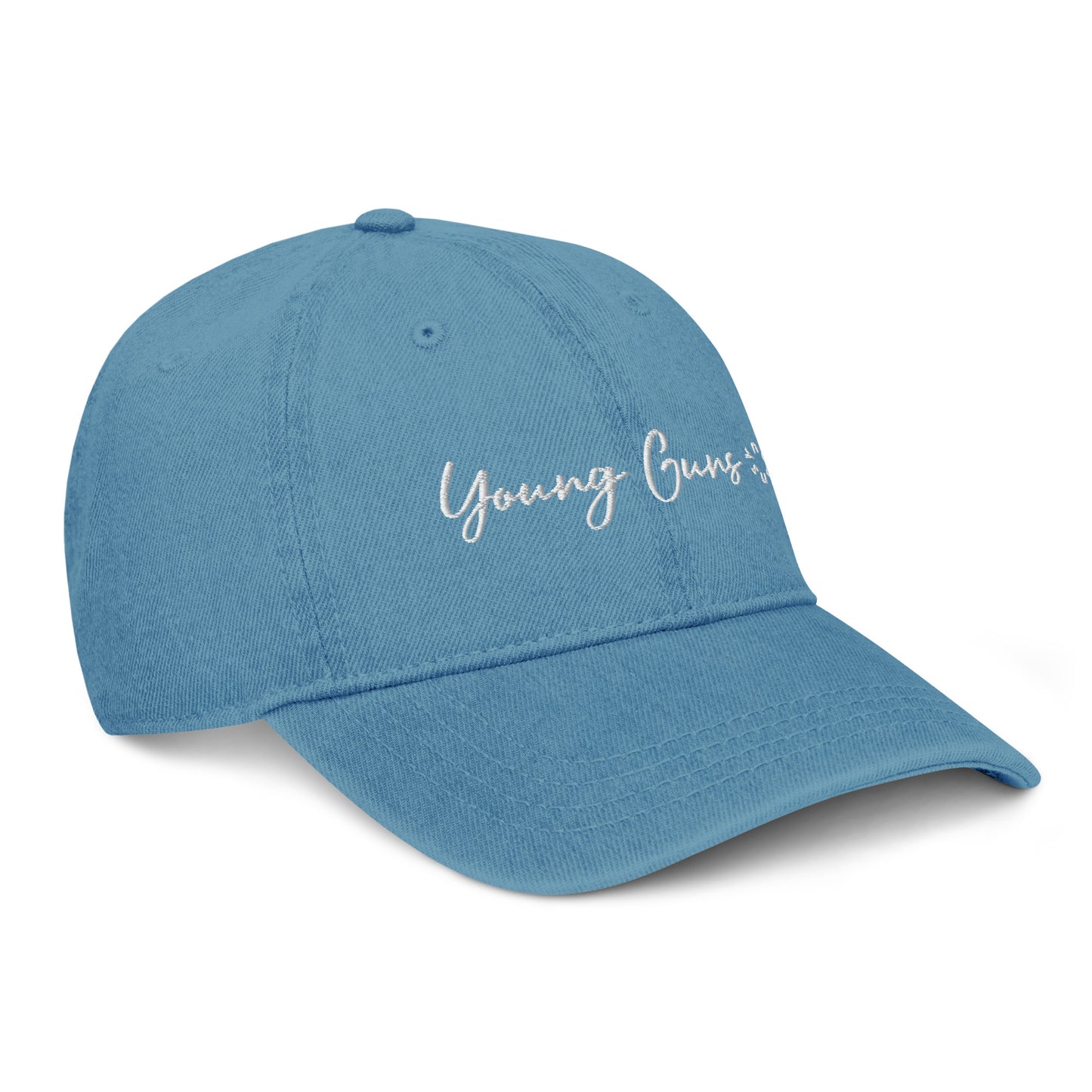 YnGuns™ Embroidered "Young Guns" Denim Hat