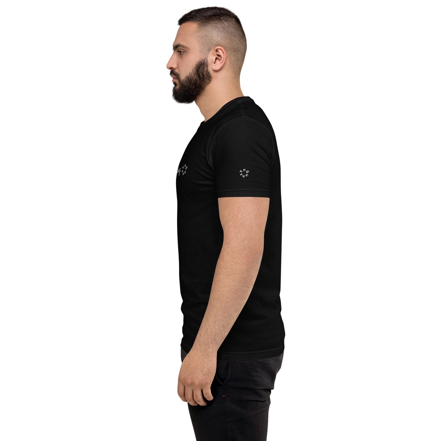 YnGuns™ Fitted Pre-Shrunk Embroidered Tee