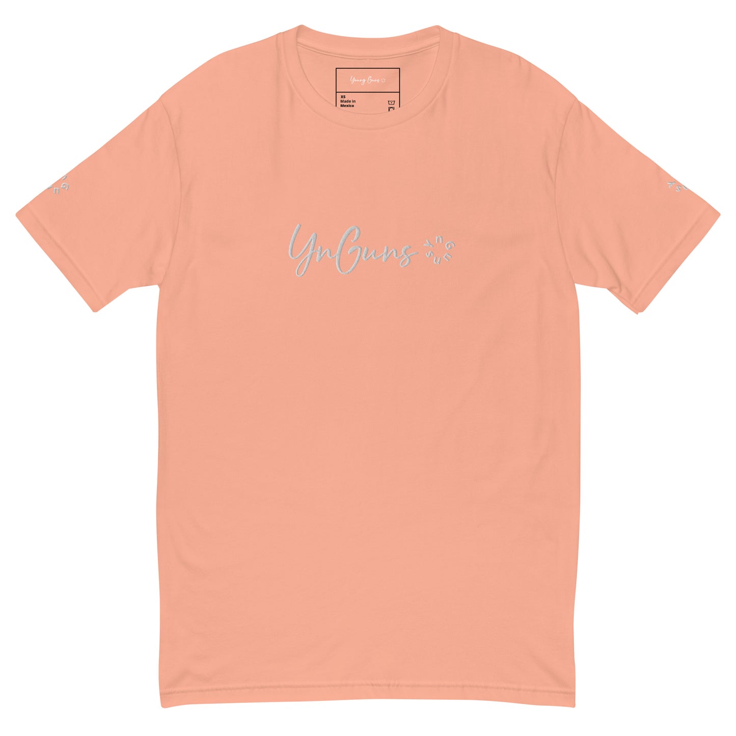 YnGuns™ Fitted Pre-Shrunk Embroidered Tee