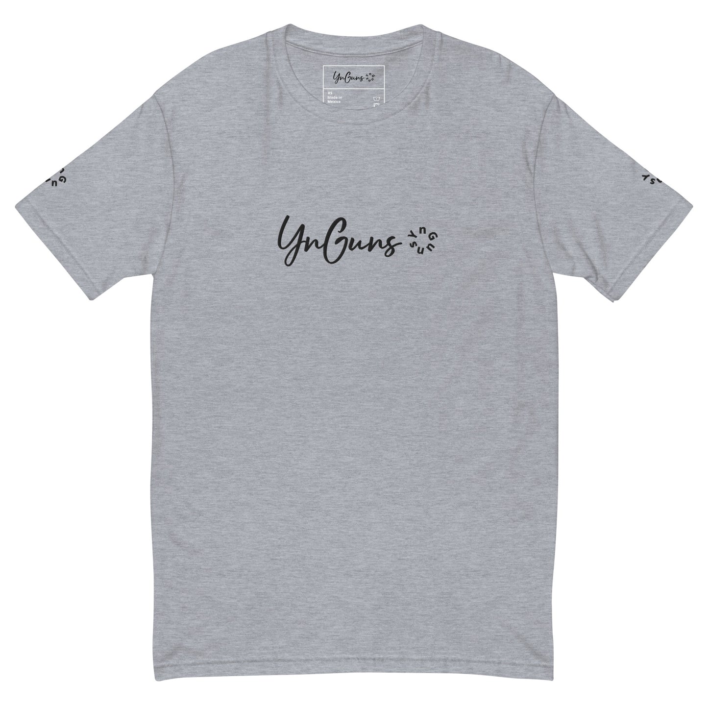 YnGuns™ Fitted Pre-Shrunk Embroidered Tee