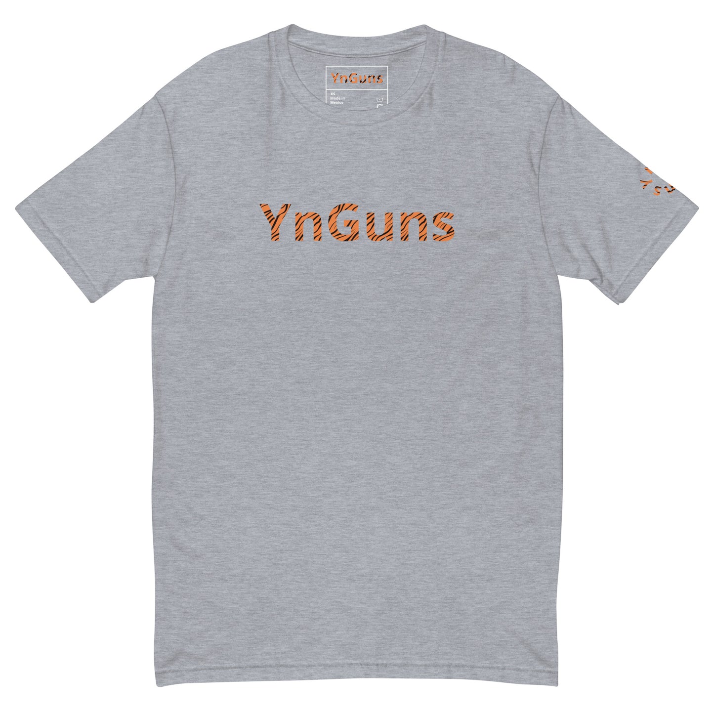 YnGuns™ Tiger Print Pre-Shrunk Tee - Exclusive Launch Collection