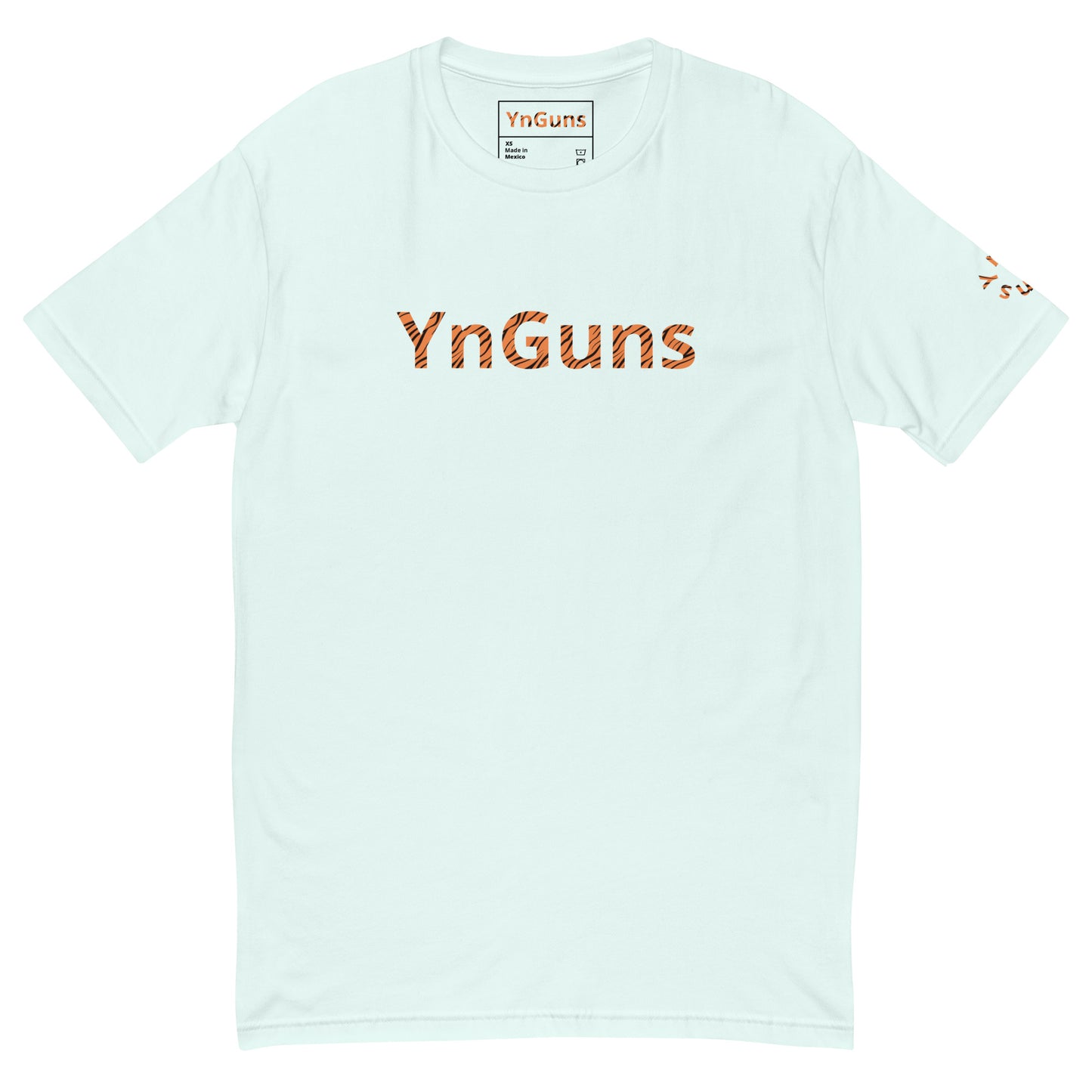 YnGuns™ Tiger Print Pre-Shrunk Tee - Exclusive Launch Collection