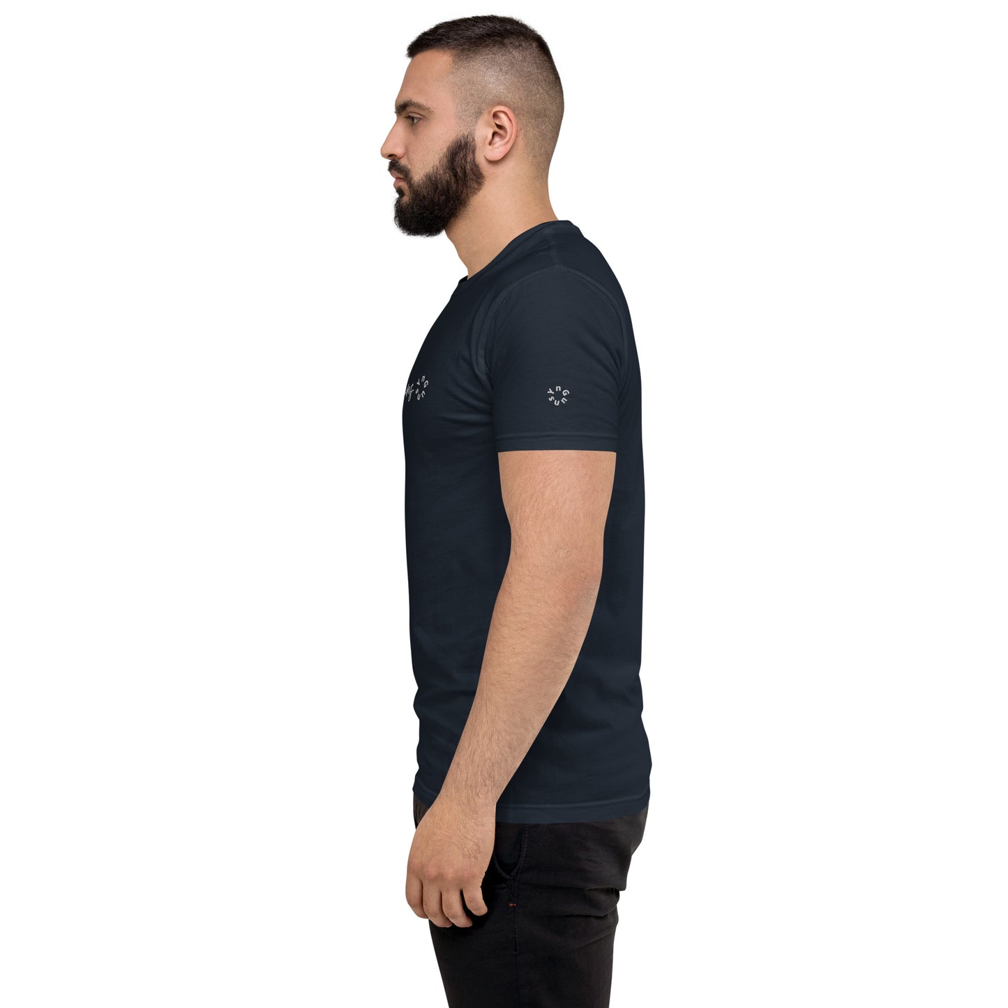 YnGuns™ Fitted Pre-Shrunk Embroidered Tee