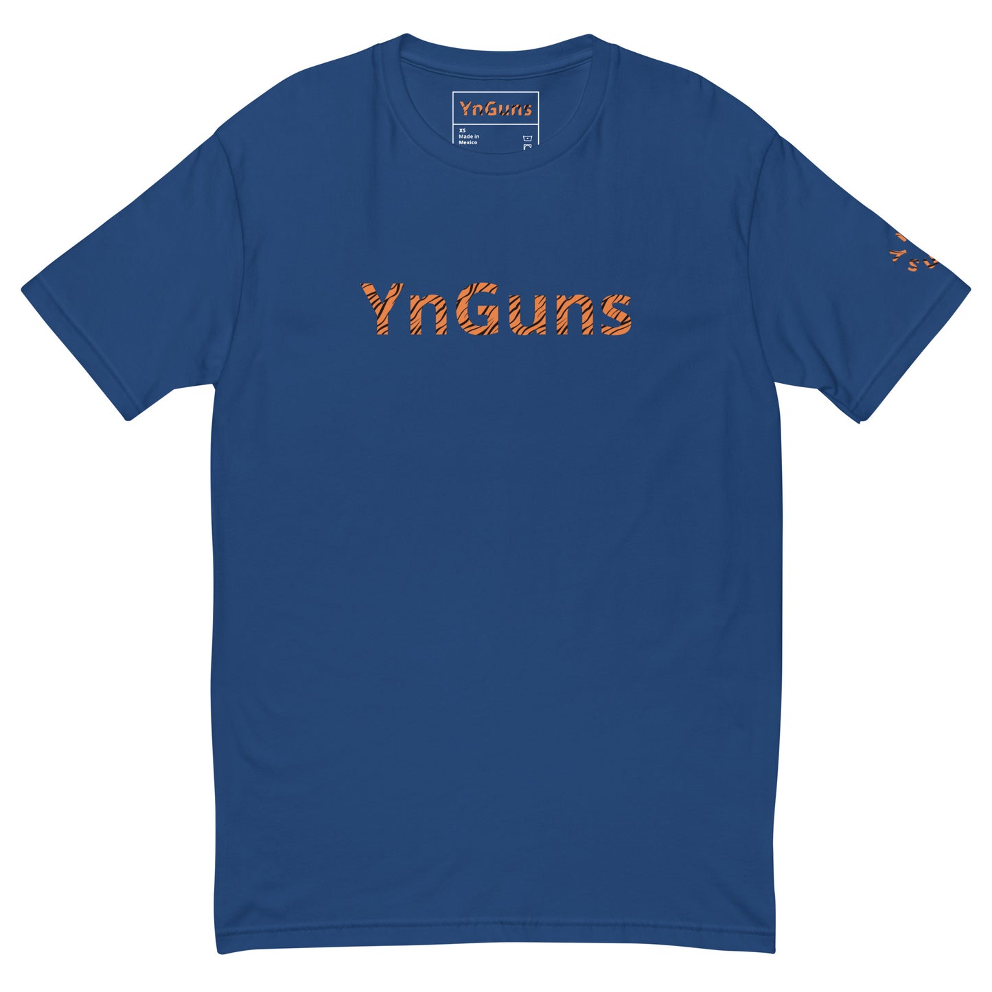 YnGuns™ Tiger Print Pre-Shrunk Tee - Exclusive Launch Collection