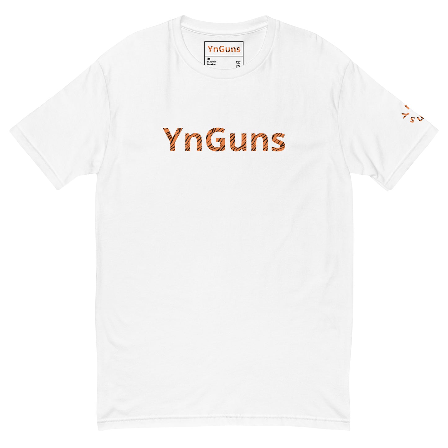 YnGuns™ Tiger Print Pre-Shrunk Tee - Exclusive Launch Collection