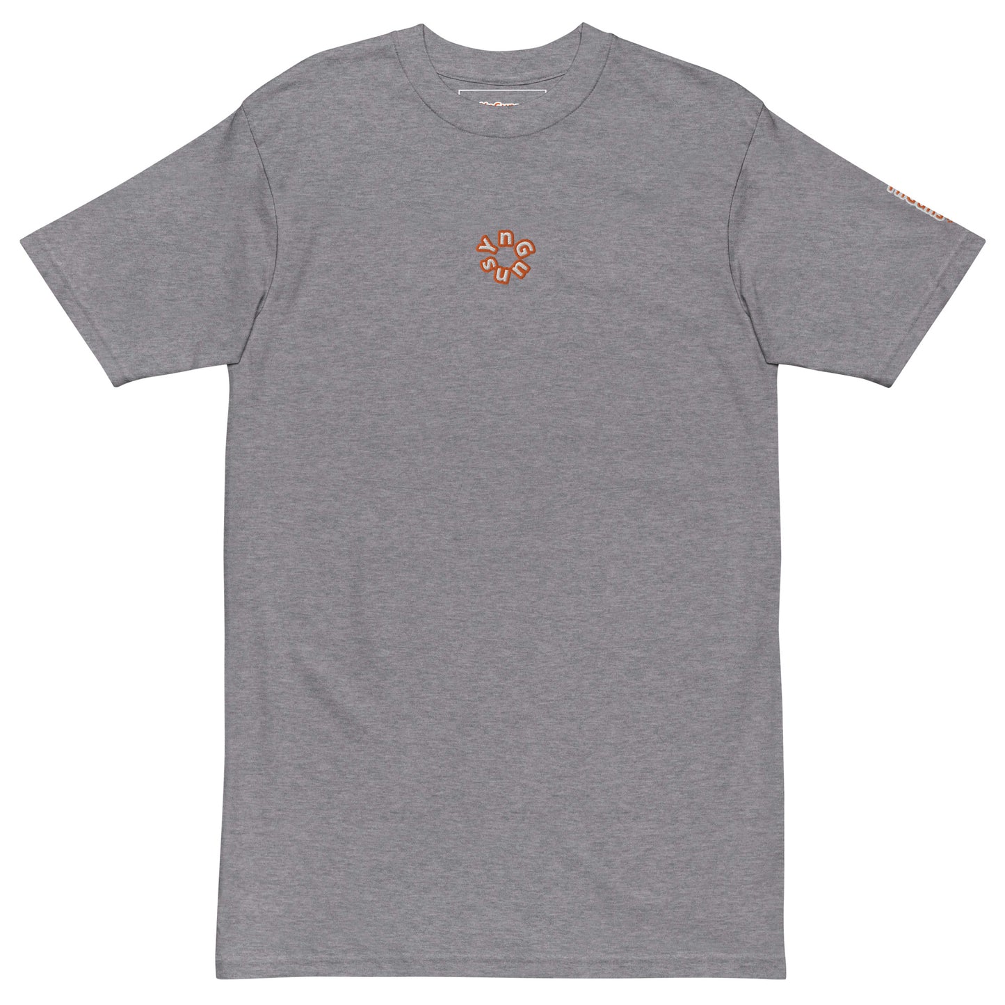 YnGuns™ Embroidered Premium Heavyweight Tee - Limited Edition