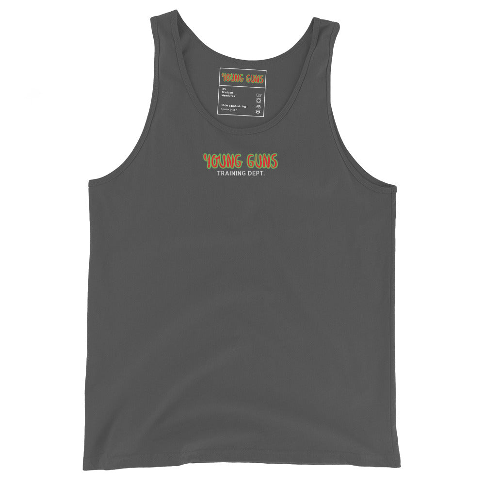 YnGuns™ "Train Hard" Muscle Tank