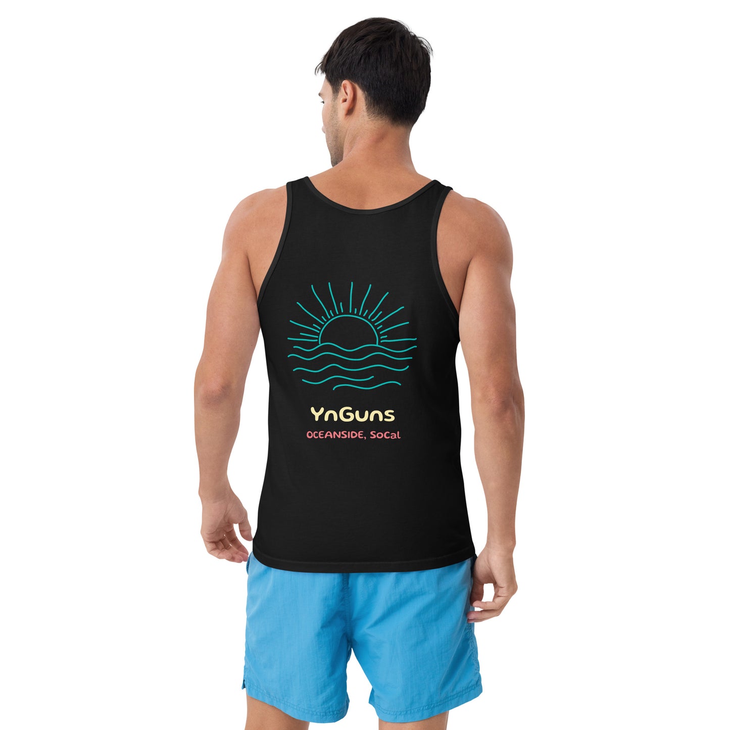 YnGuns™ "Wet & Wild" Men's Tank Top