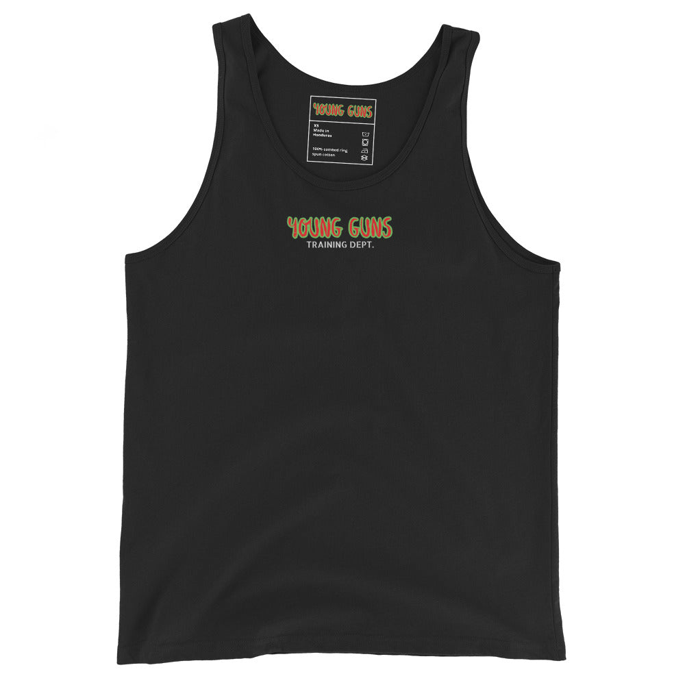 YnGuns™ "Train Hard" Muscle Tank