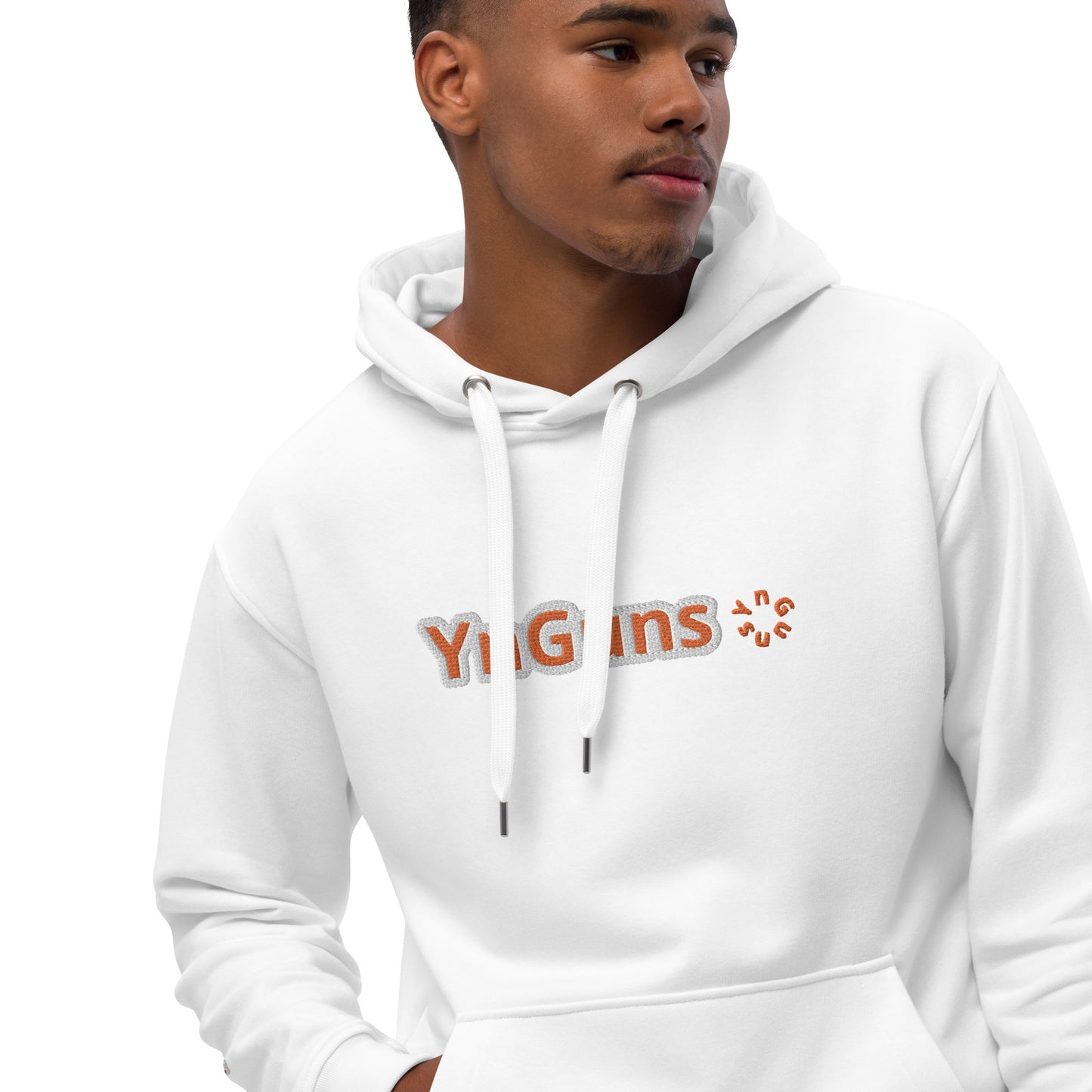 Sudadera con capucha premium con letras bordadas de YnGuns™ - EXCLUSIVO DE LANZAMIENTO