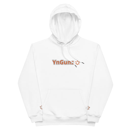 Sudadera con capucha premium con letras bordadas de YnGuns™ - EXCLUSIVO DE LANZAMIENTO