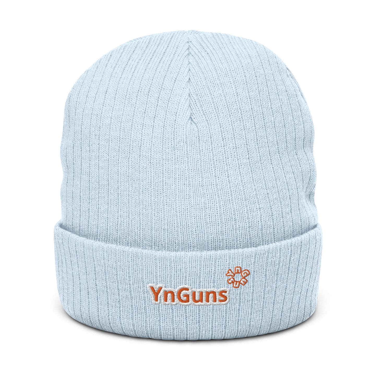 Gorros de punto acanalado bordados YnGuns™