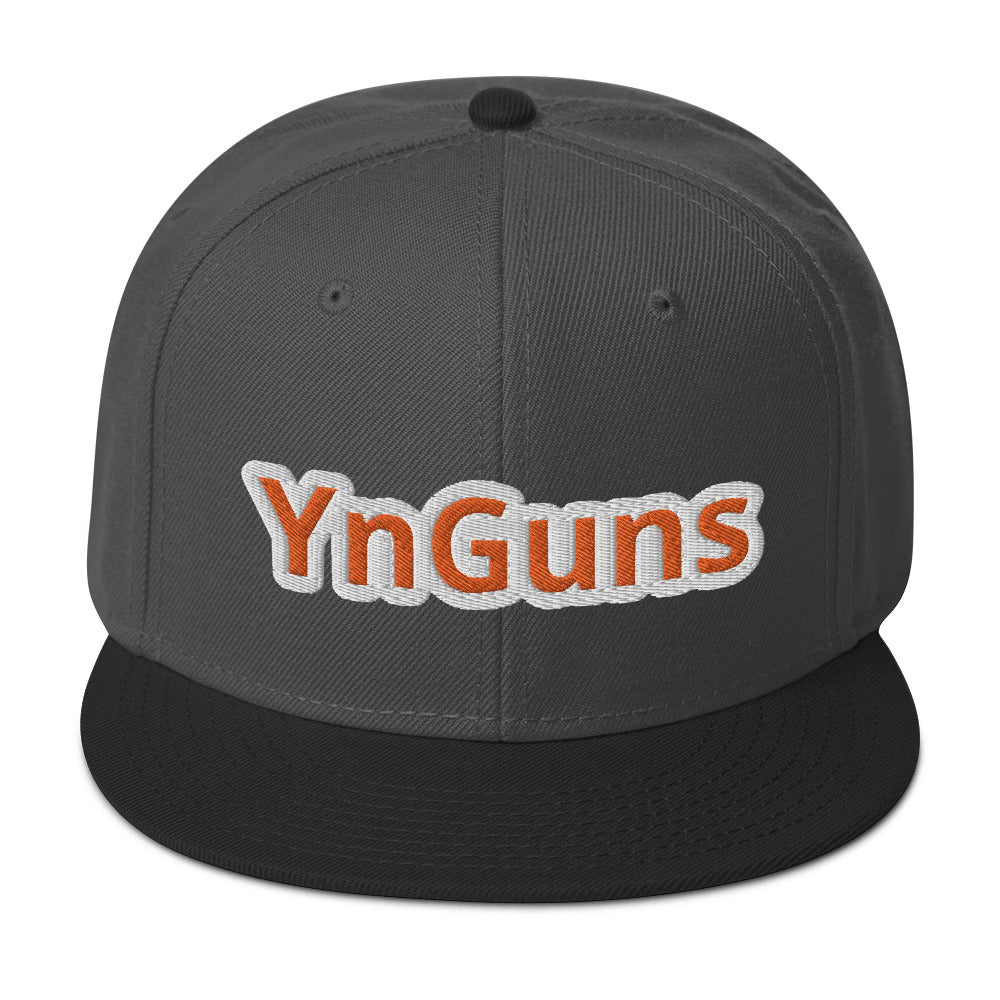 YnGuns™ 刺绣后扣帽子