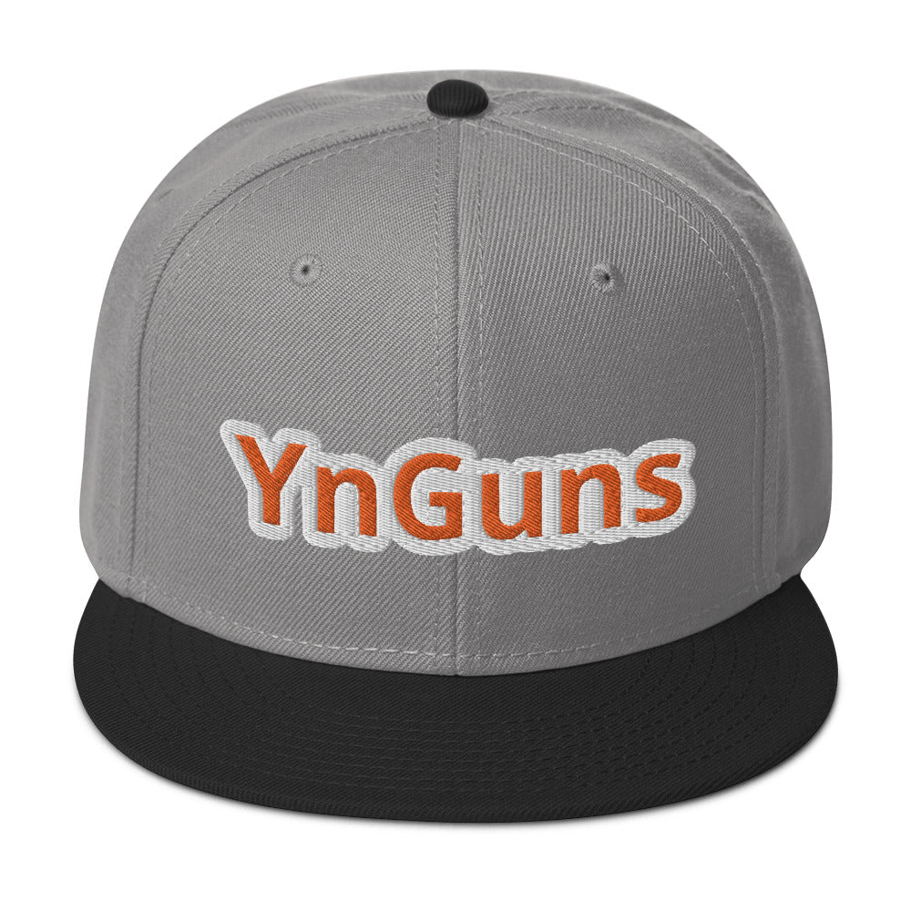 YnGuns™ 刺绣后扣帽子