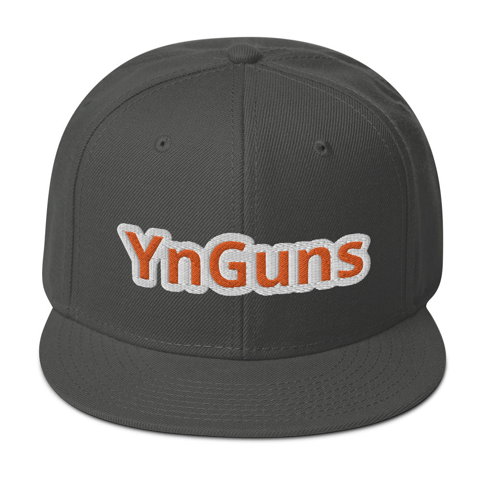 YnGuns™ 刺绣后扣帽子