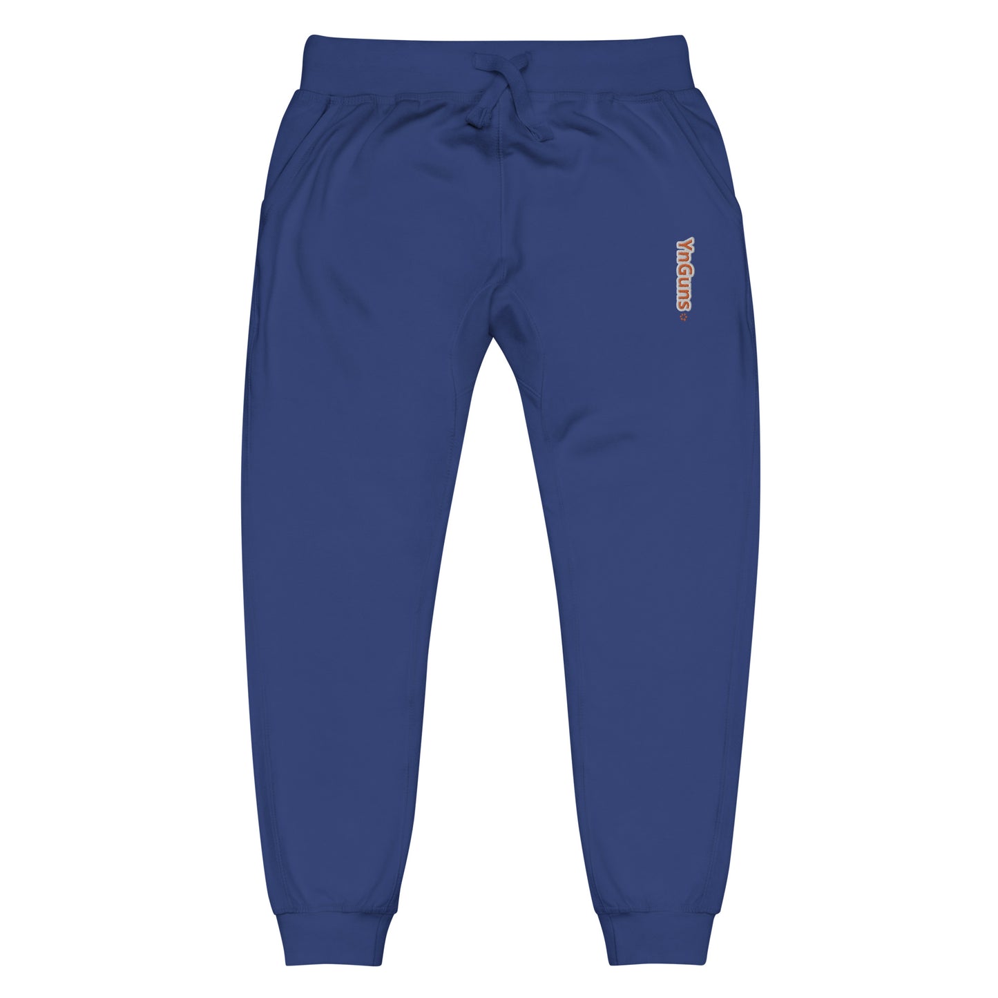 Joggers con cordón y cintura acanalada de YnGuns™ - Bordados