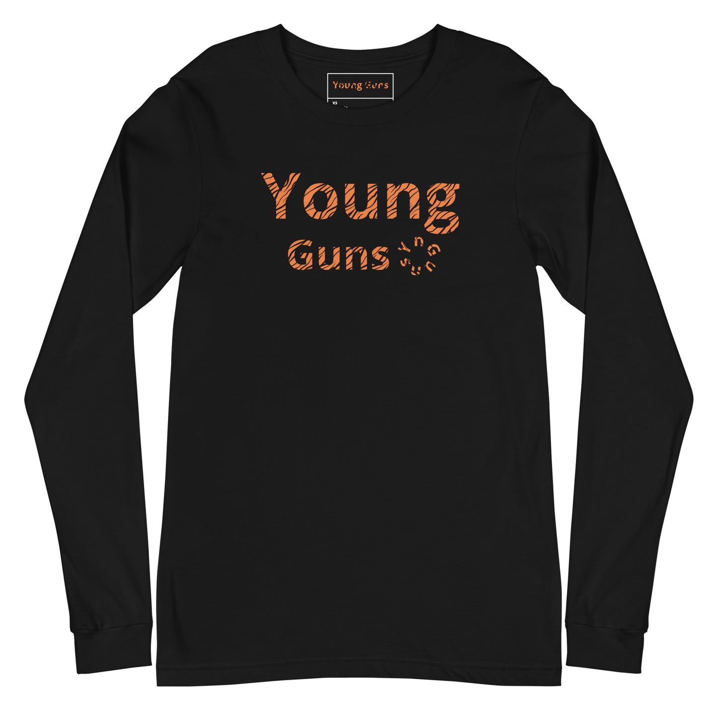 YnGuns™ Tiger Print Light Weight Long Sleeve Tee - Exclusive Launch Collection