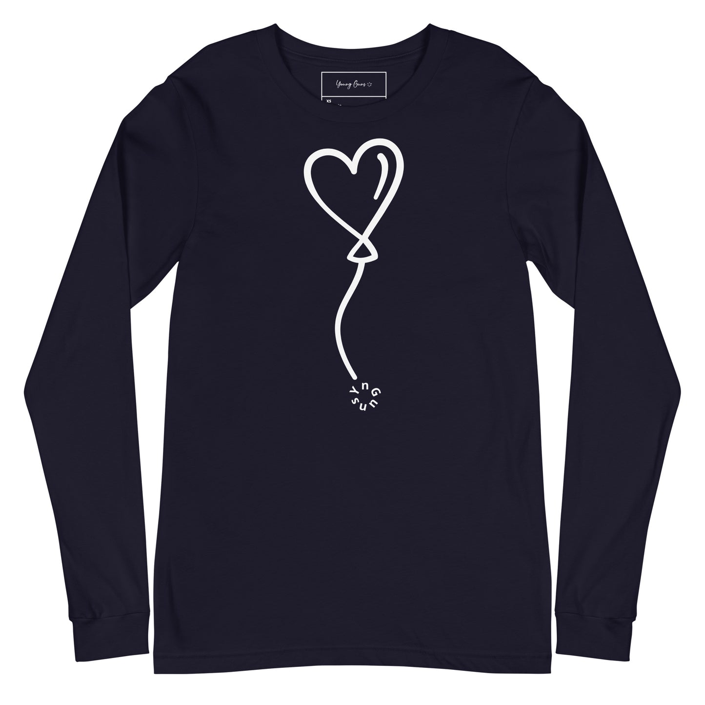 Love Balloon Long Sleeve Tee By YnGuns™