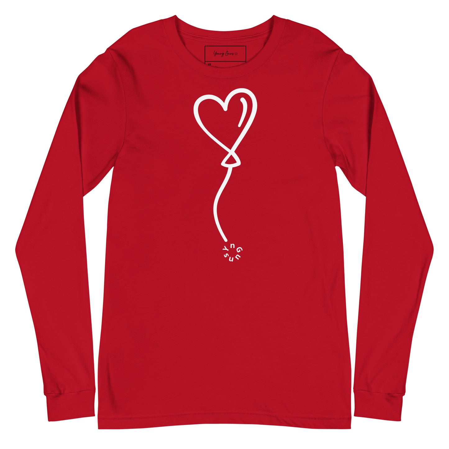 Love Balloon Long Sleeve Tee By YnGuns™