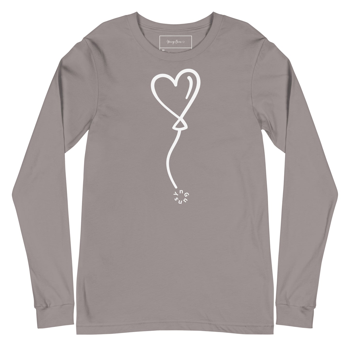 Love Balloon Long Sleeve Tee By YnGuns™