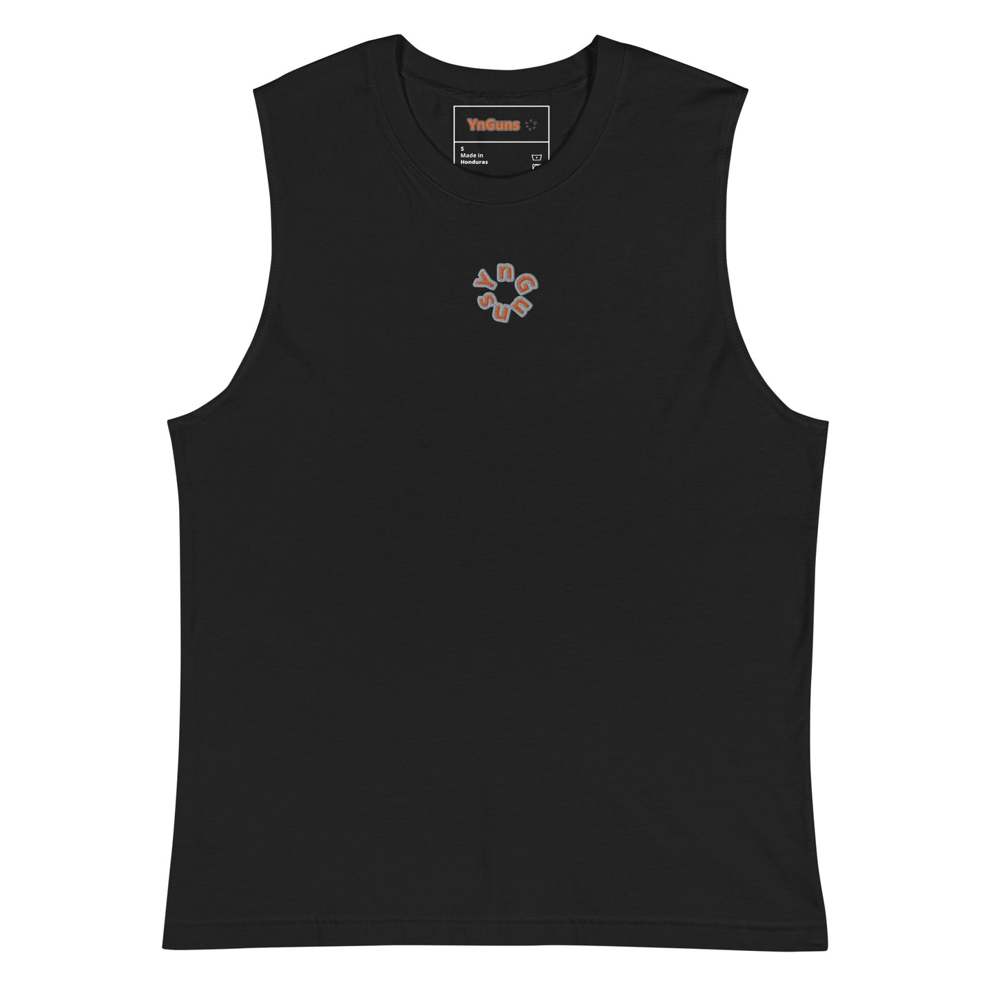 YnGuns™ Muscle Shirt - Exclusive Embroidered Circle Logo