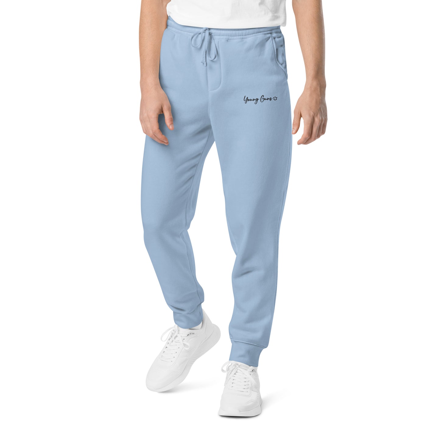 YnGuns™ Embroidered "Young Guns" Sweatpants - Premium Ring Spun Cotton