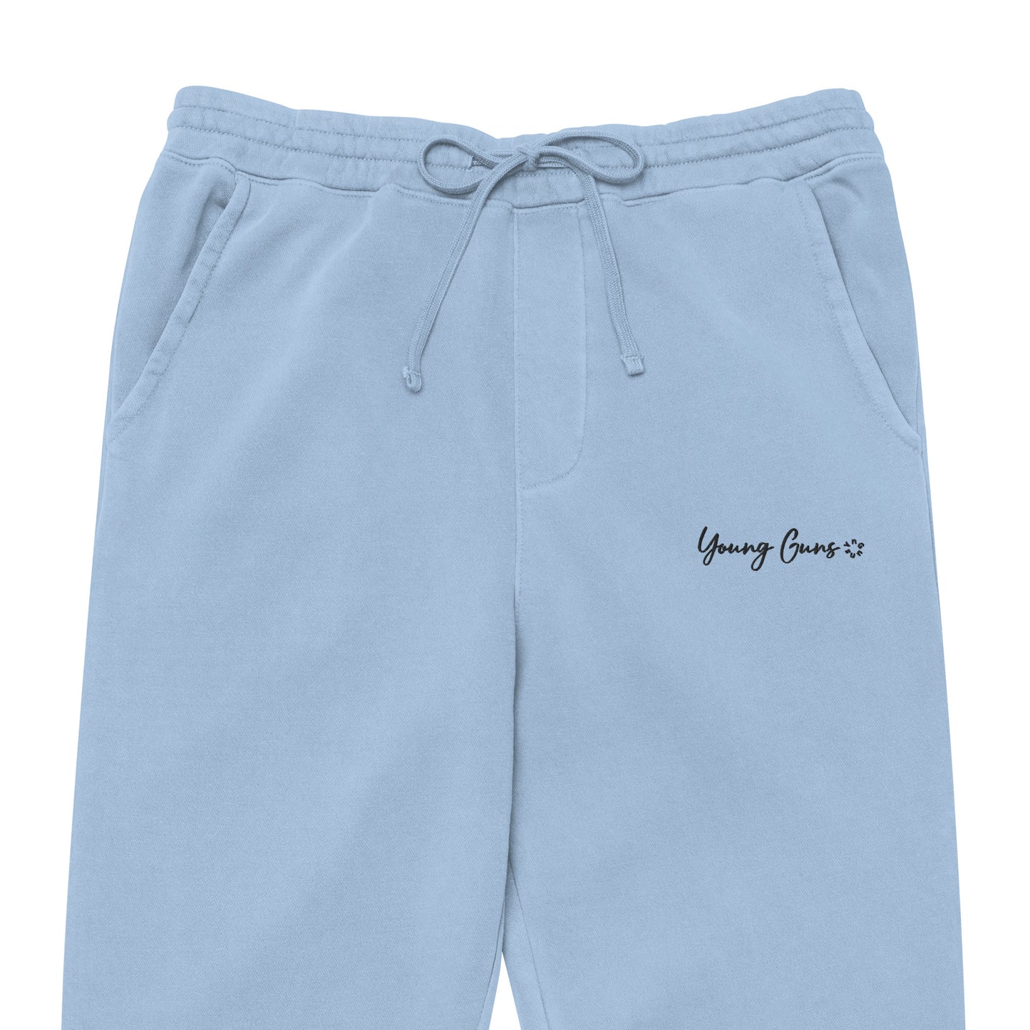 YnGuns™ Pantalones deportivos bordados "Young Guns" - Algodón hilado en anillo premium