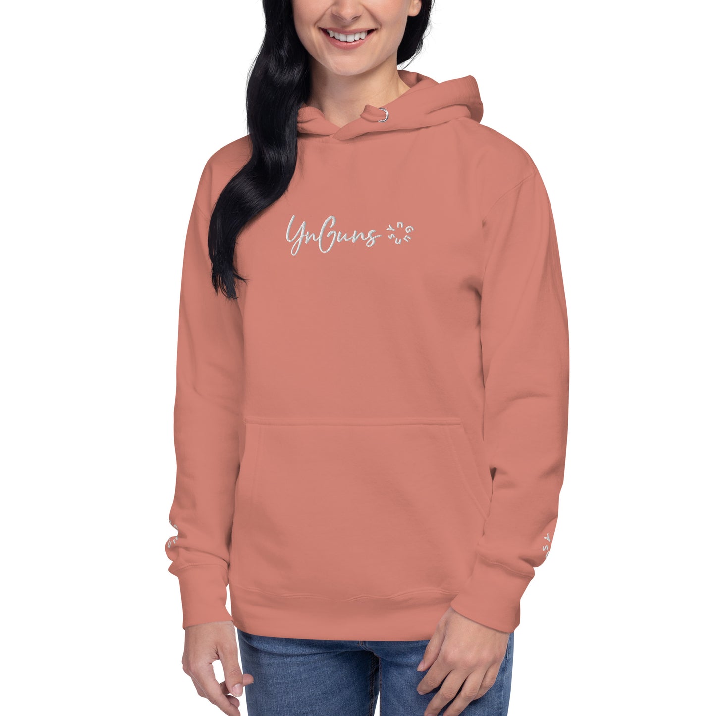 YnGuns™ Sudadera con capucha bordada "YnGuns"