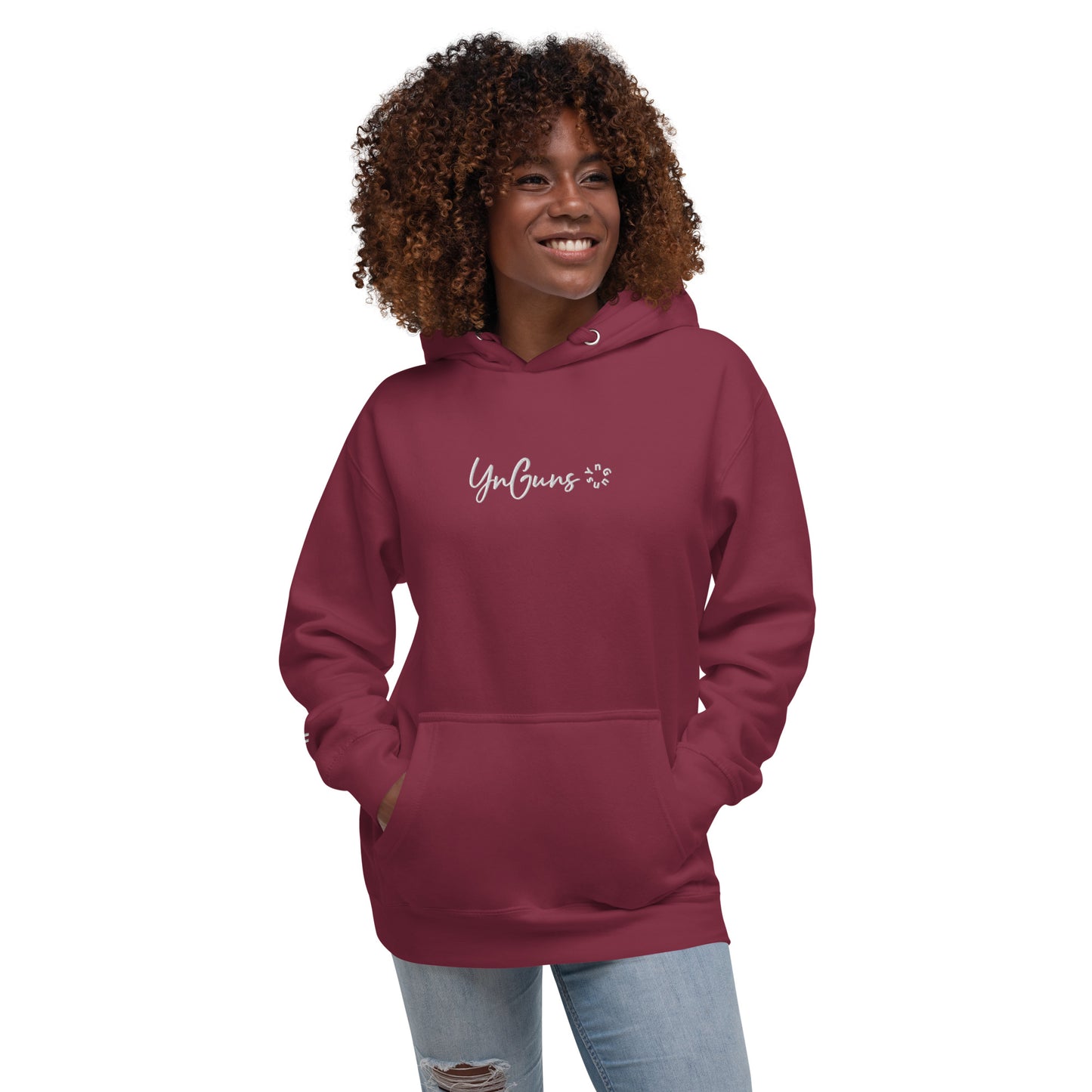 YnGuns™ Embroidered "YnGuns" Hoodie