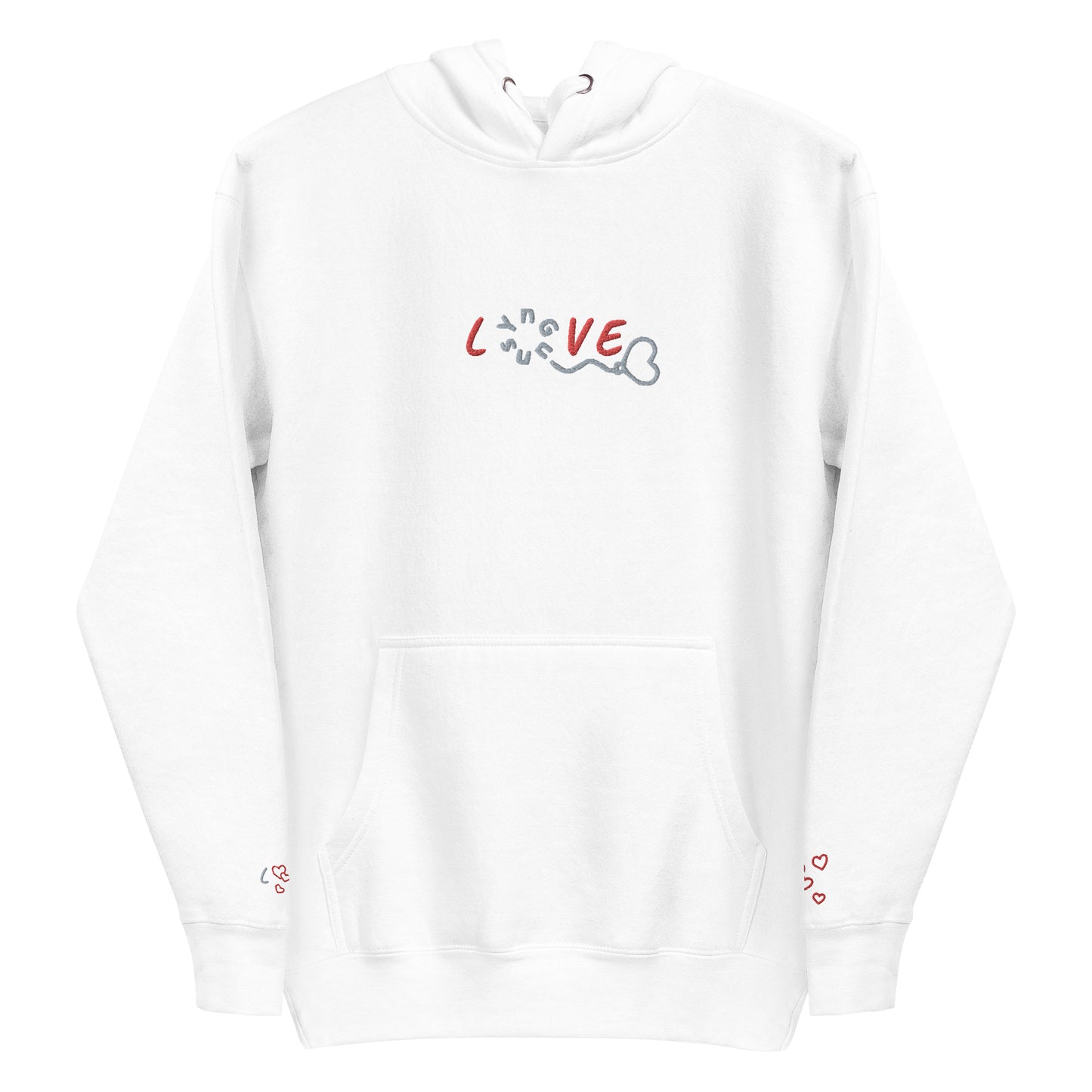 Love Balloon Hoodie - Embroidered Exclusive By YnGuns™